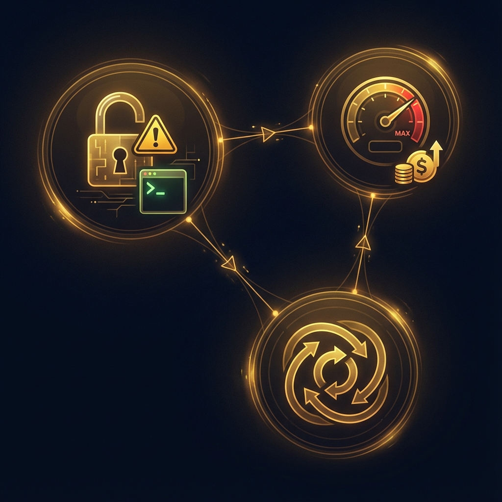 Three implementation challenges: security, rate limits, agent loops